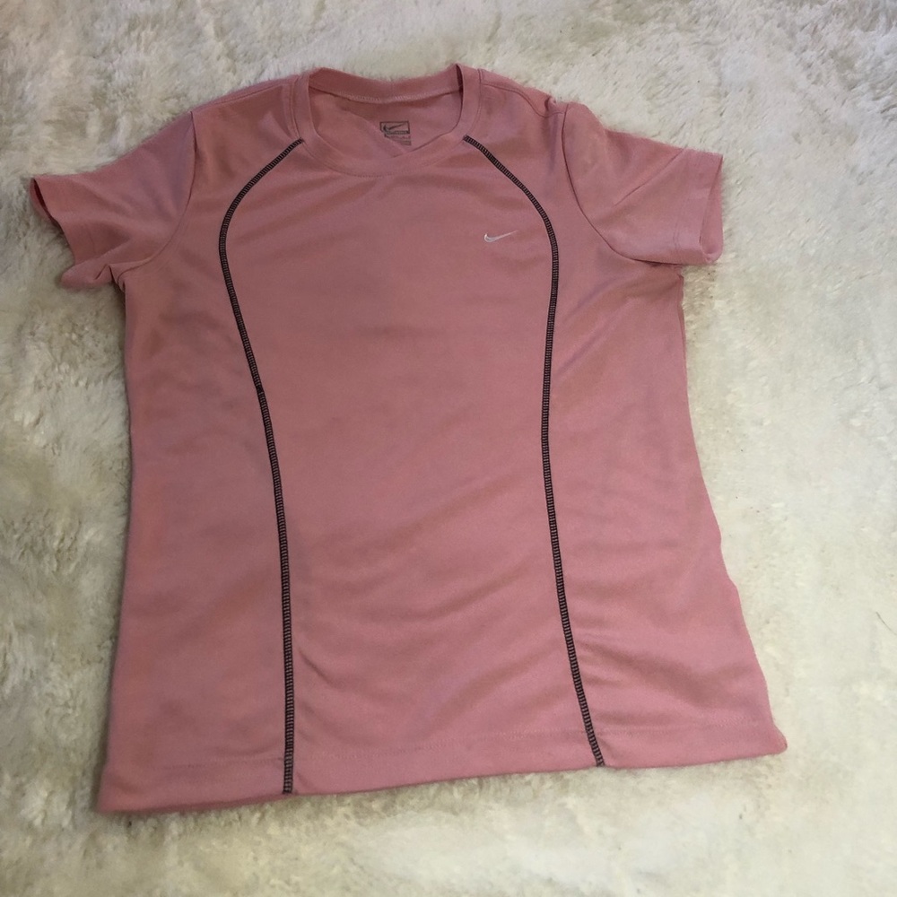 Pink Nike athletic shirt